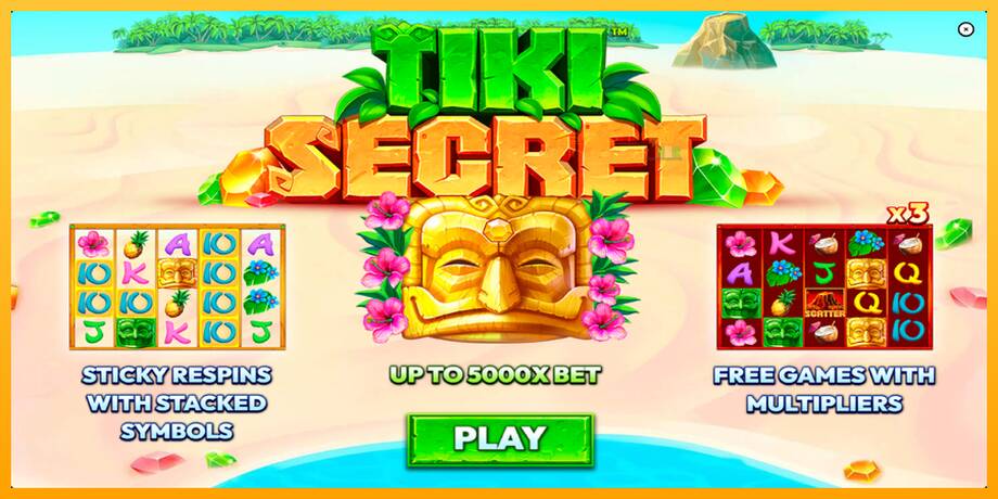 Tiki Secret lošimo automatas už pinigus, paveikslėlį 1