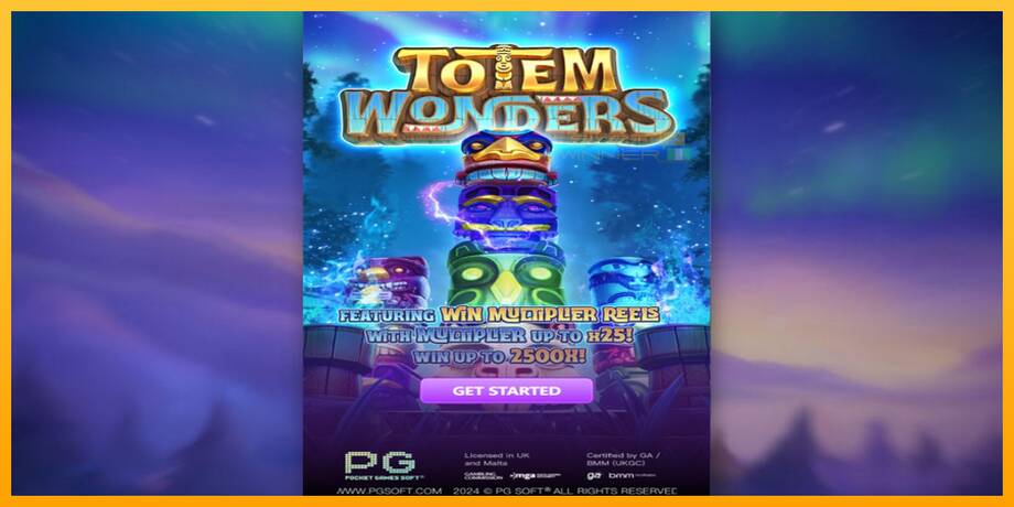 Totem Wonders lošimo automatas už pinigus, paveikslėlį 1