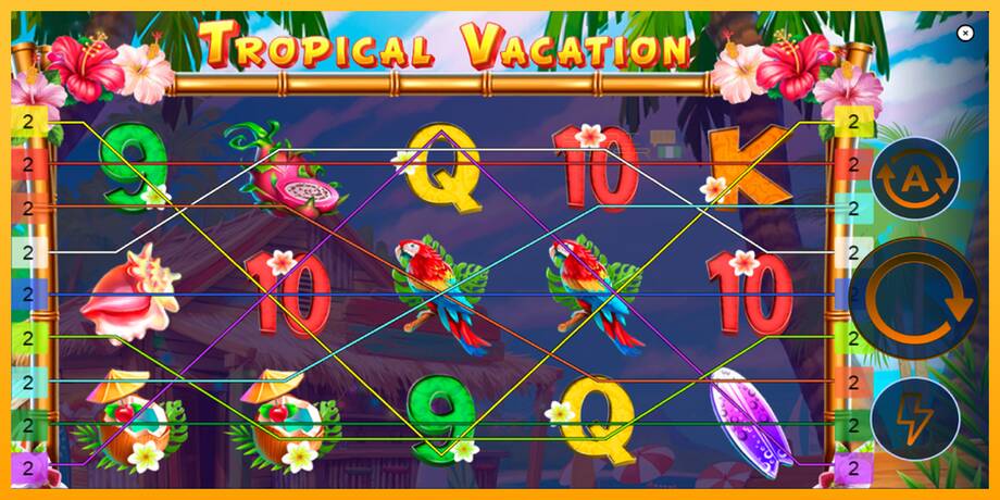 Tropical Vacation lošimo automatas už pinigus, paveikslėlį 1