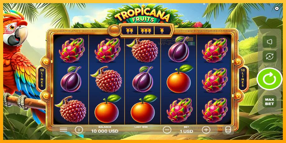 Tropicana Fruits lošimo automatas už pinigus, paveikslėlį 2