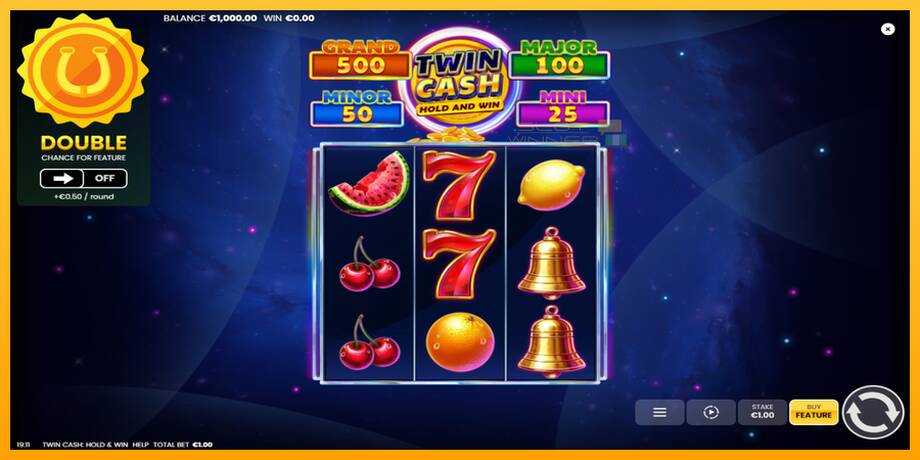 Twin Cash: Hold and Win lošimo automatas už pinigus, paveikslėlį 2