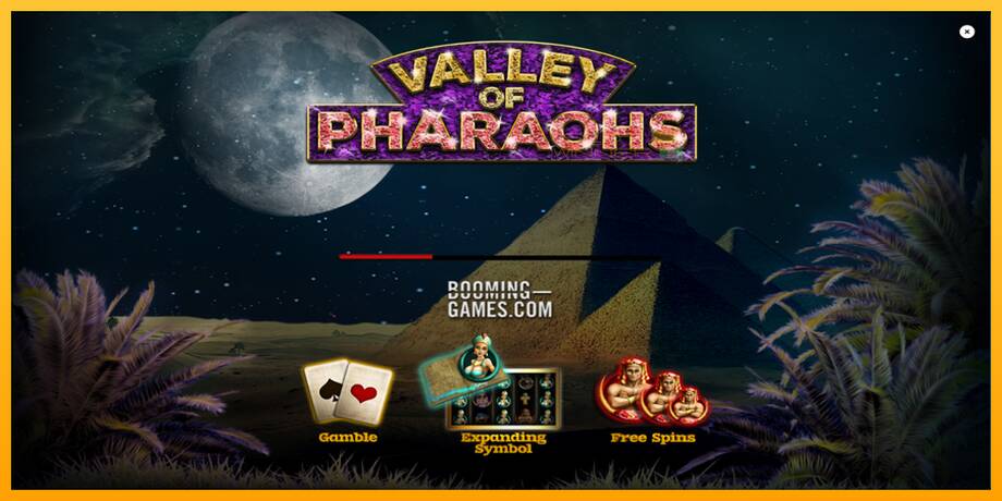 Valley of Pharaohs lošimo automatas už pinigus, paveikslėlį 1