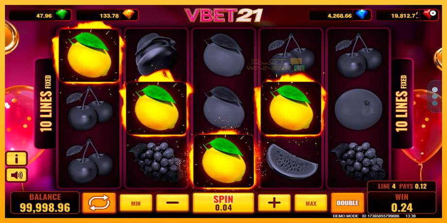 Vbet 21 lošimo automatas už pinigus, paveikslėlį 3