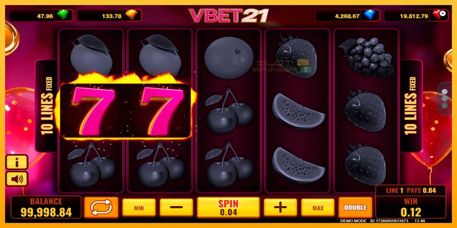 Vbet 21 lošimo automatas už pinigus, paveikslėlį 4