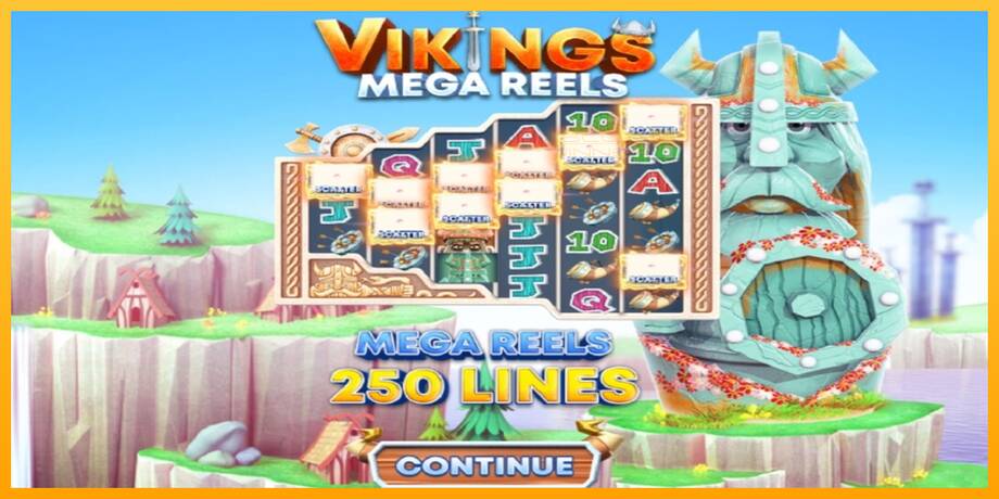 Vikings Mega Reels lošimo automatas už pinigus, paveikslėlį 1