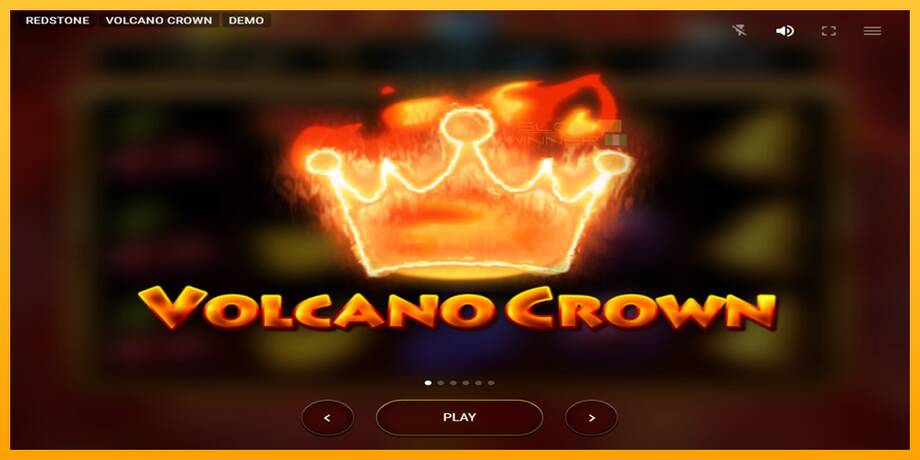 Volcano Crown lošimo automatas už pinigus, paveikslėlį 1