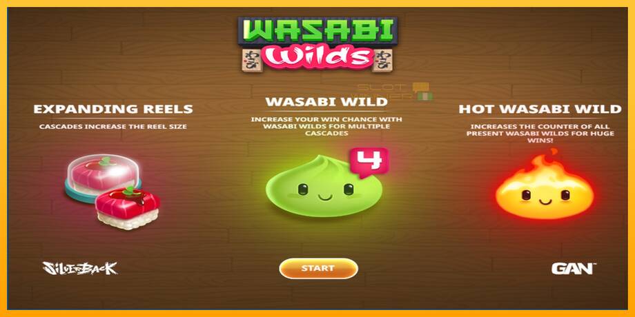 Wasabi Wilds lošimo automatas už pinigus, paveikslėlį 4