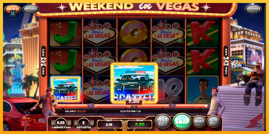 Weekend In Vegas lošimo automatas už pinigus, paveikslėlį 4