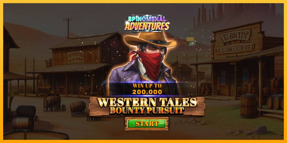 Western Tales - Bounty Pursuit lošimo automatas už pinigus, paveikslėlį 1