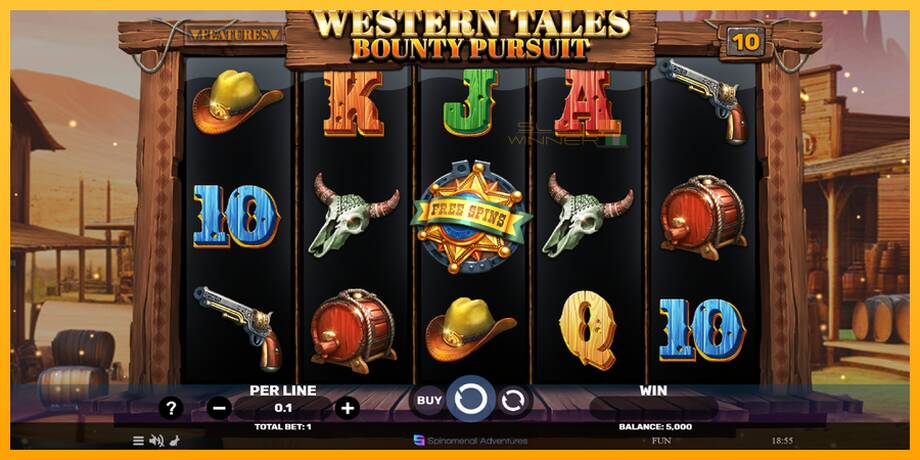 Western Tales - Bounty Pursuit lošimo automatas už pinigus, paveikslėlį 2