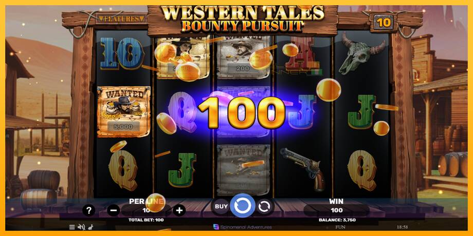 Western Tales - Bounty Pursuit lošimo automatas už pinigus, paveikslėlį 4