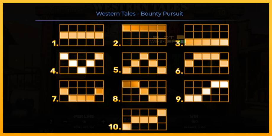 Western Tales - Bounty Pursuit lošimo automatas už pinigus, paveikslėlį 7