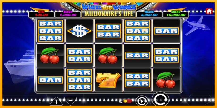 Wheel Big Winner Millionaires Life lošimo automatas už pinigus, paveikslėlį 1