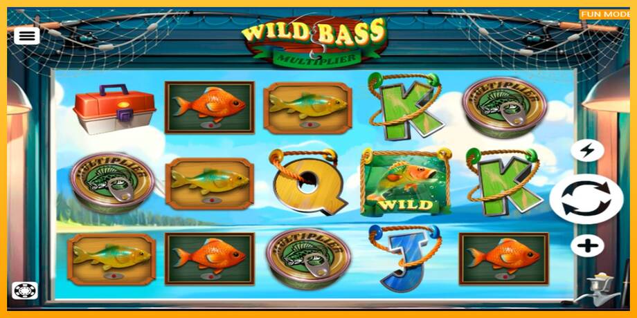 Wild Bass Multiplier lošimo automatas už pinigus, paveikslėlį 1