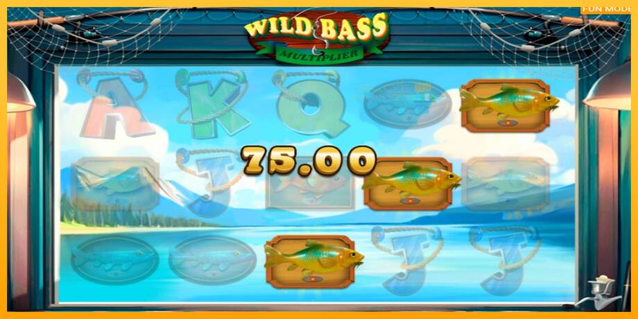 Wild Bass Multiplier lošimo automatas už pinigus, paveikslėlį 2