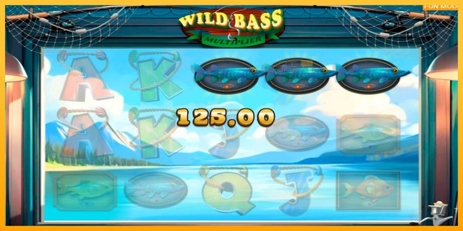 Wild Bass Multiplier lošimo automatas už pinigus, paveikslėlį 3