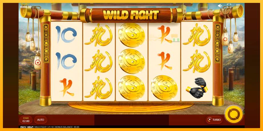 Wild Fight lošimo automatas už pinigus, paveikslėlį 2