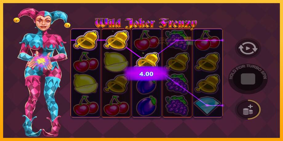 Wild Joker Frenzy lošimo automatas už pinigus, paveikslėlį 4