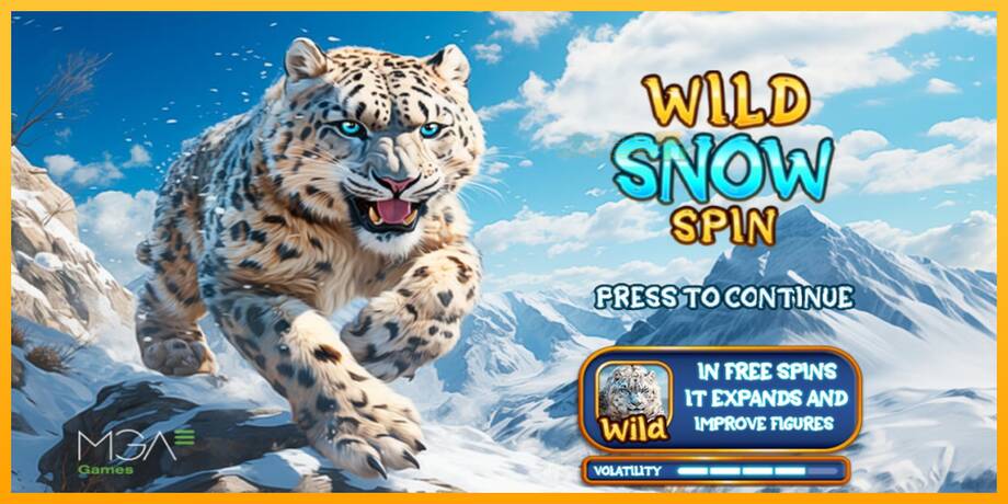 Wild Snow Spin lošimo automatas už pinigus, paveikslėlį 1