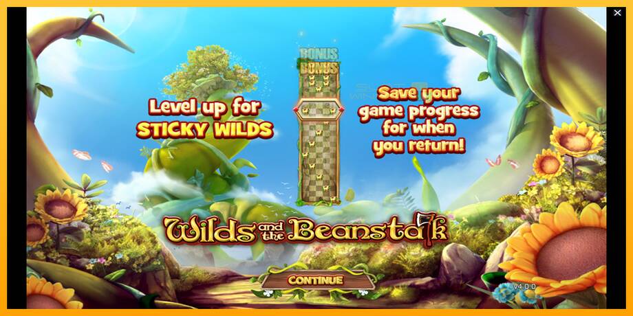 Wilds and the Beanstalk lošimo automatas už pinigus, paveikslėlį 1