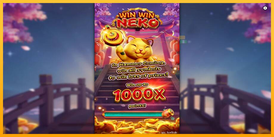 Win Win Neko lošimo automatas už pinigus, paveikslėlį 1