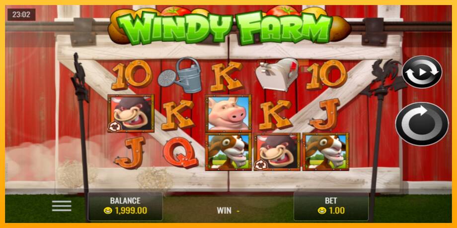 Windy Farm lošimo automatas už pinigus, paveikslėlį 1