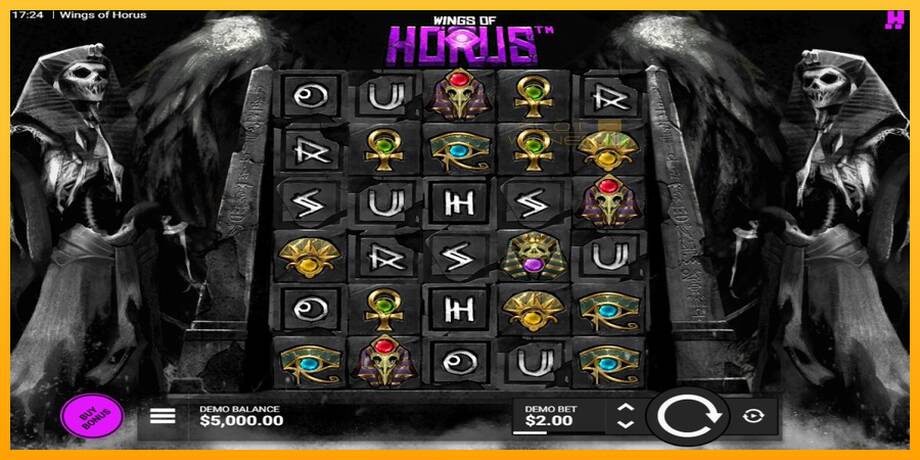 Wings of Horus lošimo automatas už pinigus, paveikslėlį 1