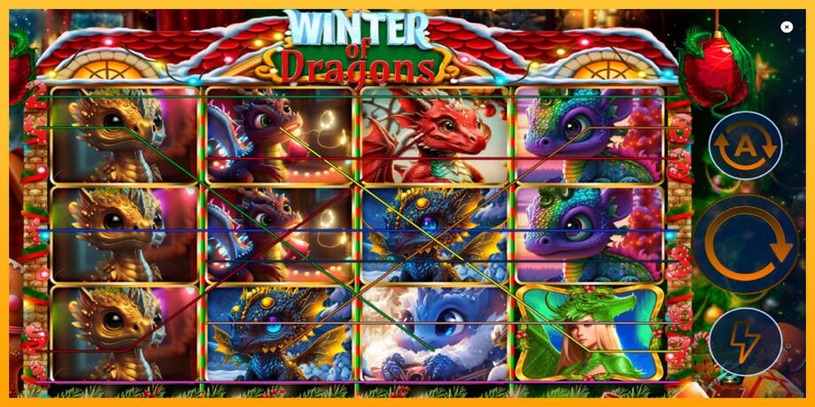 Winter of Dragons lošimo automatas už pinigus, paveikslėlį 1