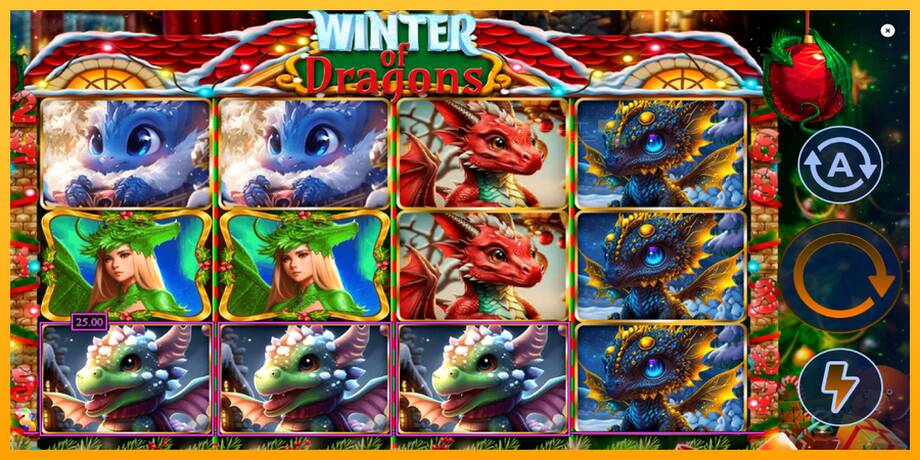 Winter of Dragons lošimo automatas už pinigus, paveikslėlį 4