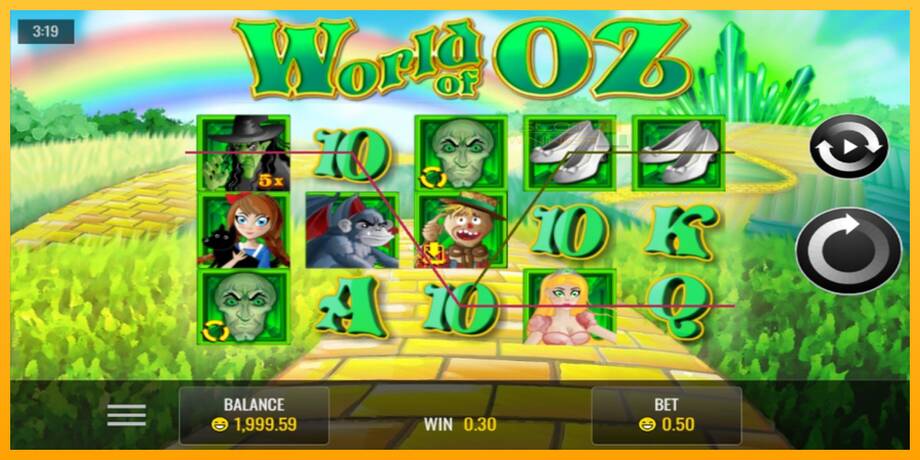 World of Oz lošimo automatas už pinigus, paveikslėlį 2