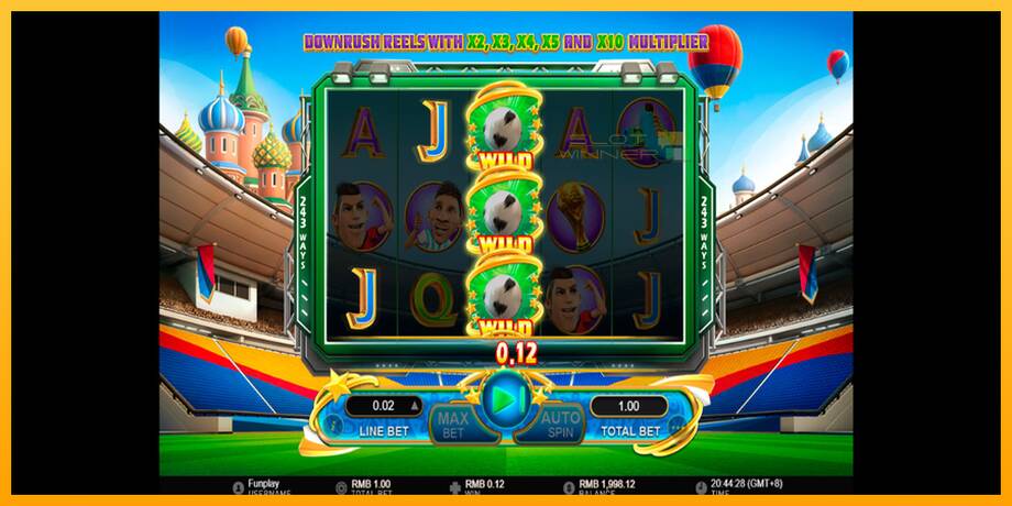 World Soccer Slot 2 lošimo automatas už pinigus, paveikslėlį 2